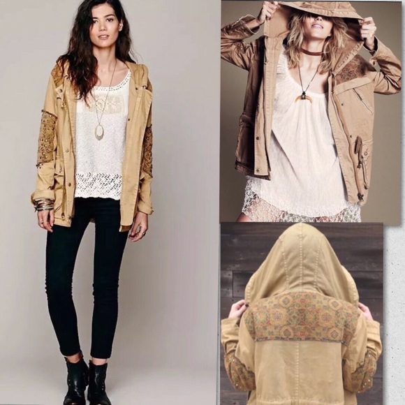 Free People Tapestry Military Parka - Picture 3 of 8